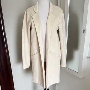 Elegant Winter White Women's Coat